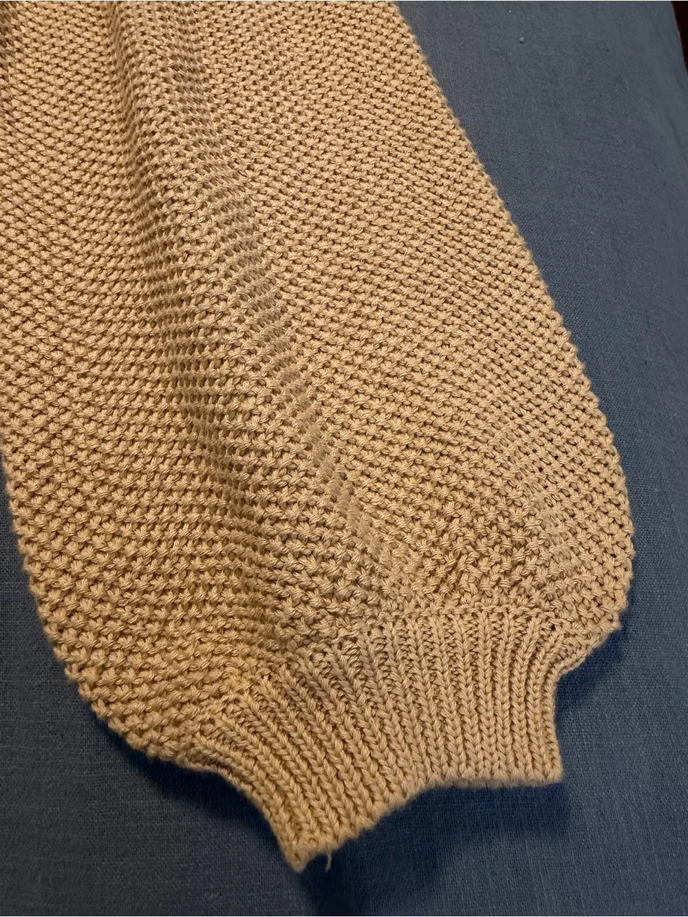 Winnie + Crew Knit Balloon Pants in Soft Mustard